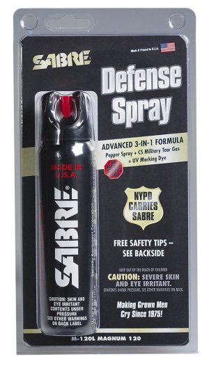 Sabre Police Magnum 120 Self Defense Spray - 4.36 oz