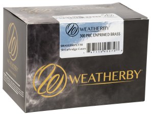 Weatherby BRASS300PCT50 .300 PRC Unprimed Rifle Brass 50/Box