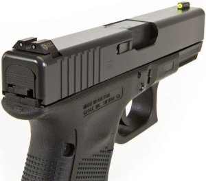 N.FISION PERFECT DOT NIGHT SIGHT (SET) (F-YELLOW R-BLACK)U NOTCH-GLOCK 20/21/40