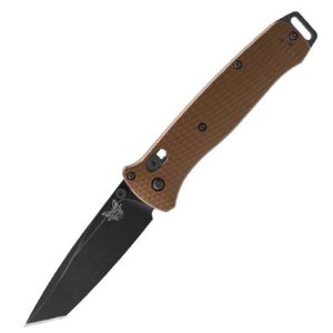 Benchmade 537BK-07 Bailout Axis Tanto Knife Brown