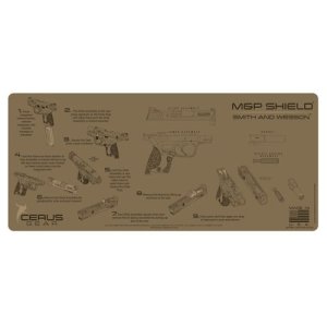 Cerus Gear IM-SW-MP-SHLD-INS-COY Cleaning Mat 17In Coyote