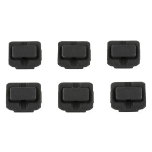 Magpul MAG1296-BLK Wire Control Kit M-LOK Rails Black Polymer 6-Piece