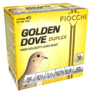 FIO 12DD1568 GLD DOVE 12 2.75 6+8 1-1/5 25/10