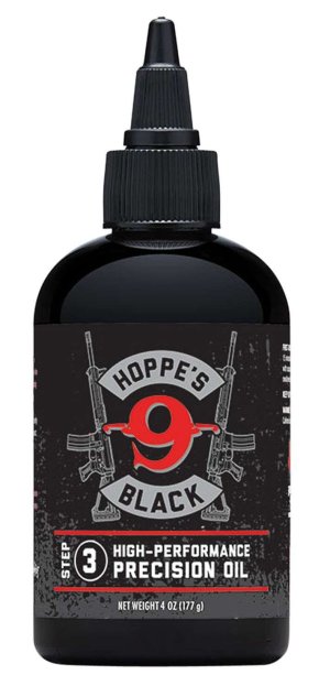 Hoppe's HBL4 Black Precision Oil 4 oz Lubricates Prevents Rust