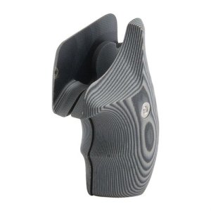 VZ GRIPS JF-320-BG Black Grey G10 S&W J-Frame Textured Grips
