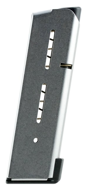 Wilson Combat 1911 Compact 47DOX 45 ACP 8-Round Stainless Steel Magazine