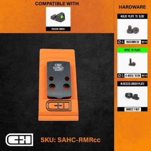 C&H Precision Hellcat Optics Adapter Plate RMSc Footprint