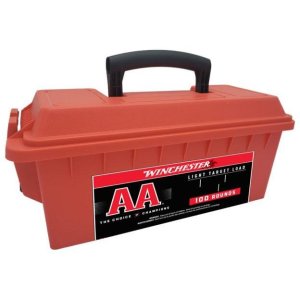 Winchester AA128AC 12ga 2-3/4" 1-1/8oz #8 Target Shotshells 100ct Ammo Can