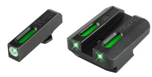 TruGlo TG13WA1A TFX Night Sights Walther PPQ Tritium Fiber Optic Set