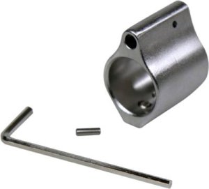 Guntec USA LOW Profile GAS Block .750 DIA Stainless Steel GT750SS-3-STS