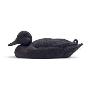 Rig 'Em Right 333-BKO Mainline Blackouts Duck Decoy 6-Pack HDPE Plastic