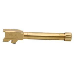 True Precision TPG48BXTG Threaded Barrel Gold for Glock 48 9mm 4.68"