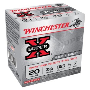 Winchester SuperX 20Ga 2.75" 3/4oz HV LF #7 Shotgun Ammo
