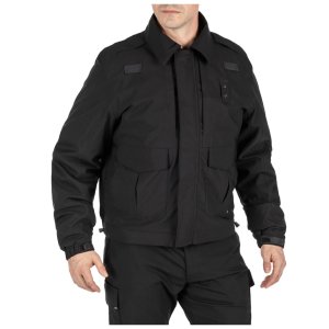 5.11 Tactical 4-In-1 Patrol Jacket 2.0 Waterproof Convertible Black