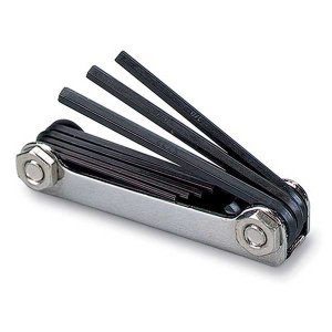 RCBS Fold Up Hex Key Set 98975 Heat-Treated Tool