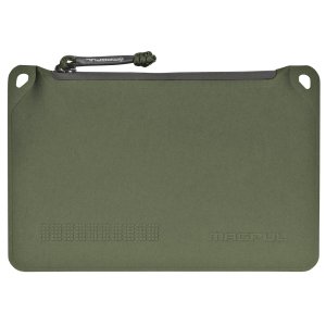 Magpul MAG856-315 DAKA Pouch Small 6"x9" OD Green, Water-Resistant Zipper