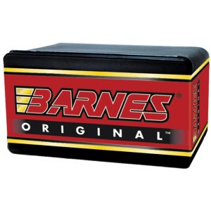 Barnes 30682 50 Caliber 300gr Flat Nose Flat Base Bullets, 20/Box