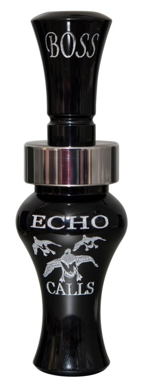Echo 80002 Boss Open Call Single Reed Black Acrylic Mallard Call