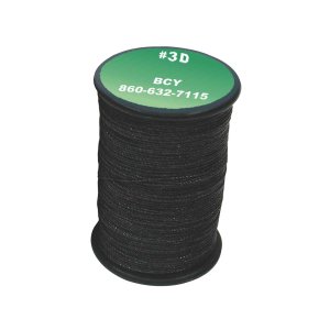 BCY 3D End Serving Black 120 Yards Archery Serving Material