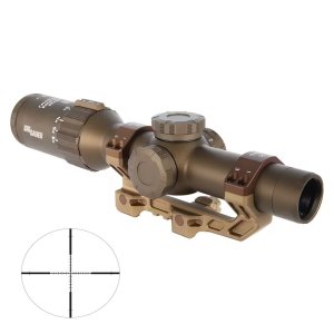 Sig Sauer Tango6T 1-6x24 30mm SFP FL-6 Illum FDE w/ Alpha4 Mount