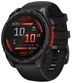 Garmin 010-02904-00 Fenix 8 43mm AMOLED Gray/Black Watch