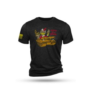 Nine Line GRINCH-TSTRI-CHARCOALBLACKTRIBLEND-XL Shirt Black XL