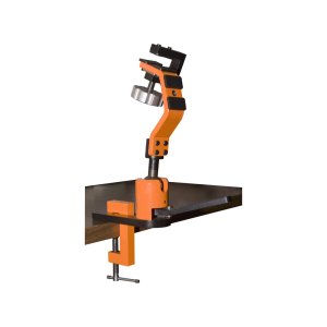 October Mountain 57337 Versa-Cradle Vise & Clamp Combo, 360 deg Rotation
