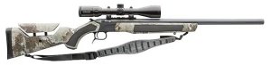 CVA PR3223NSCP Accura MR-X Muzzleloader 50 Cal 26" Grey/Veil Alpine Scope