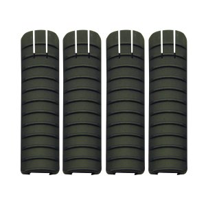 ProMag PM015A Black Polymer 1913 Picatinny Rail Cover 4-Pack