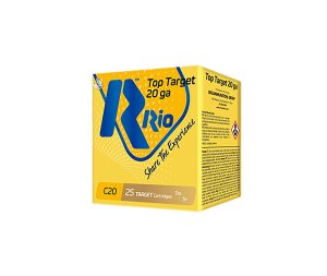 Rio Ammunition ST208 Top Target 20 Gauge 2.75" 7/8 oz 8 Shot 25 Bx/ 10 Cs