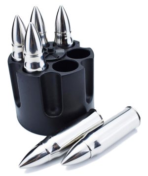 Camp Bullet Chillers Silver Stainless Steel Pistol Cylinder CBG1046B