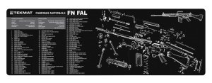 TekMat TEKR36FNFAL FN-FAL Gun Cleaning Mat 12"x36" Rubber Surface