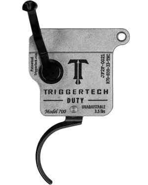 TriggerTech R70SDB33TNC Remington 700 Black Single-Stage Trigger 3.5 lbs