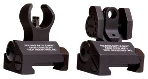 Troy SSIGIARSTBT00 Tritium Micro BattleSight Set HK Front & Rear Black