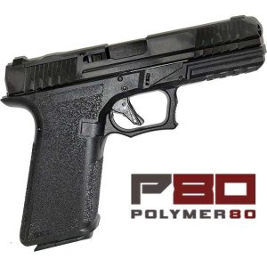 P80 PFS9 9mm 4.49 In 17rd Full-Size Optic-Cut Slide Black