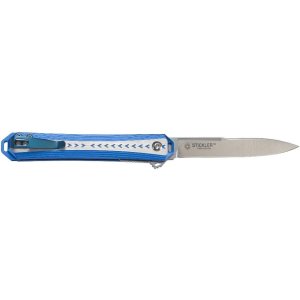 Columbia River Knife & Tool Stickler 12C27 Satin 3.38 In Blue