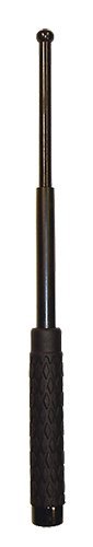 DNZ Products NS-16R 16 In Steel Expandable Baton Black Rubber Handle