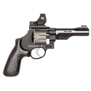 Smith & Wesson 14045 Revolver 327 9MM 8-Shot Vortex Red Dot Black Wood