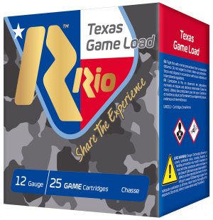 Rio Ammunition TG368TX Top Game Texas Load 12 Gauge 2.75" 1 1/4 oz 8...