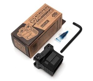 Strike Industries SI-AR-CMS-PSAF-BK Angled Grip 86deg Cable Mgmt Black
