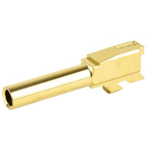 Zaffiri Precision Glock 43 Barrel 9MM 3.06 In Flush Crown Gold