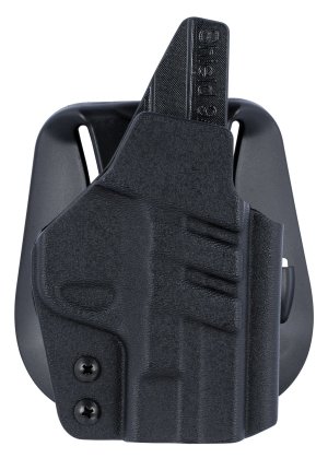 1791 Gunleather TACPDHOWBSHIELDBLKR Kydex OWB Holster S&W Shield RH Black