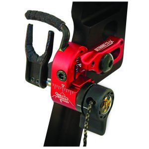 QAD UHXRD-R UltraRest HDX Red RH Drop-Away Arrow Rest, Noise-Reducing