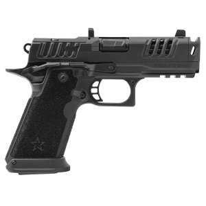 Staccato, HD P4X Premium, 9mm, 4.0 DLC SS Bull Barrel & Compensator, X-Serrations, Optic Ready, Trijicon Tritium Front & Black Rear Sights, Curved Trigger, Ambi Safety, Ambi Slide Release, Tactical Magwell, Light Rail, 4-18rd Mags & Soft Case.