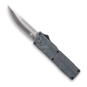 CobraTec Knives CFCTLWDNS Lightweight 3.25 In D2 Steel OTF Knife