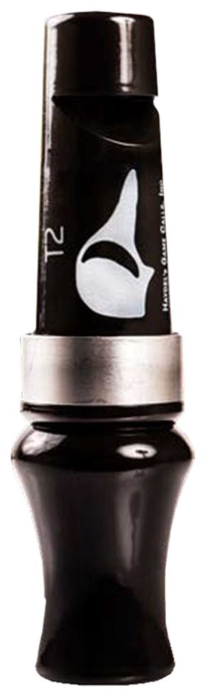 Haydel's T2 5-N-1 Duck Call Black Acrylic Blue-Wing/Cinnamon Teal