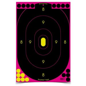Birchwood Casey Shoot-N-C Silhouette Pink Targets 12"x18" 5 Pack