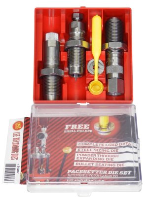 Lee Precision 90624 Carbide 3-Die Set 32 S&W Long Reloading Kit