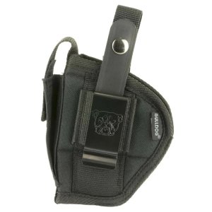 Bulldog FSN30 Extreme OWB Holster Black Nylon Ambidextrous 3-4" Barrel