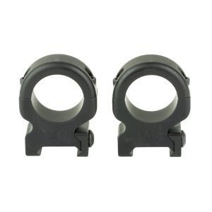 DNZ 10PTM Freedom Reaper Picatinny Rail Black 1" Tube Medium Rings 2 Piece